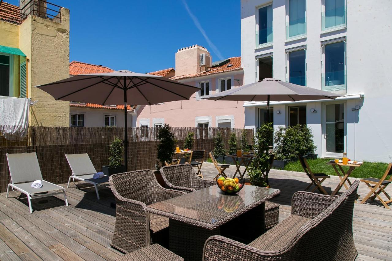 Altido Stylish 5Br Apt With Big Terrace In Principe Real Lissabon Exterior foto