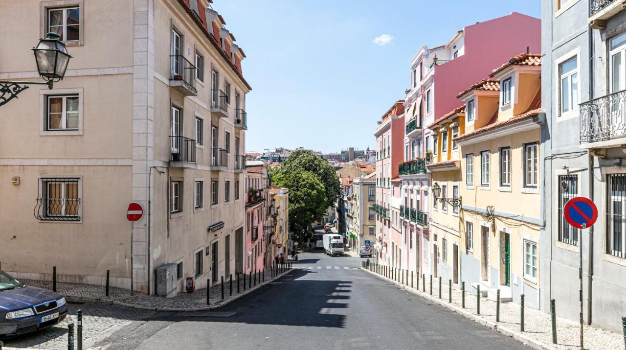 Altido Stylish 5Br Apt With Big Terrace In Principe Real Lissabon Exterior foto